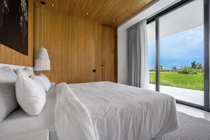 Villa, 1 Bedroom, Valley View | 1 bedroom, in-room safe, laptop workspace, iron/ironing board - Green Flow Villa 9 (Ubud)