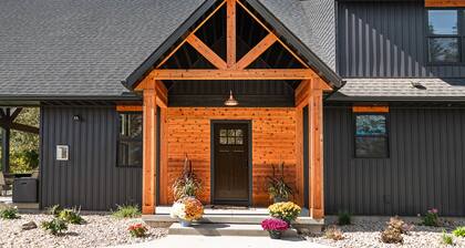 Crystal Mountain Retreat: Private Betsie Riverfront & Recreational Trail Access