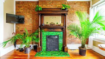 Jungle Book | Living area | 55-inch Smart TV with digital channels, Netflix, Hulu