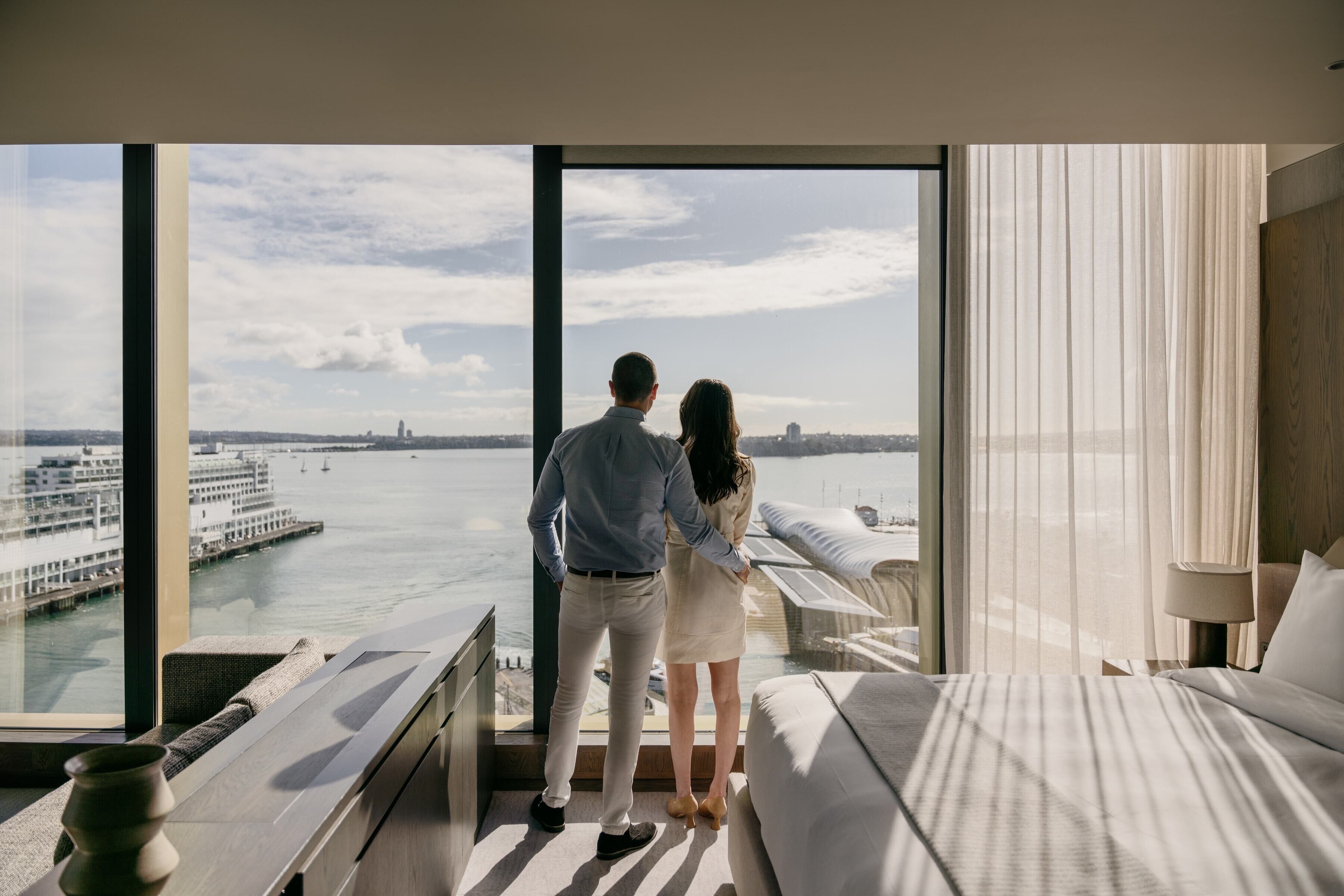 Junior Suite, 1 King Bed, Club lounge access, Harbour View | View from room