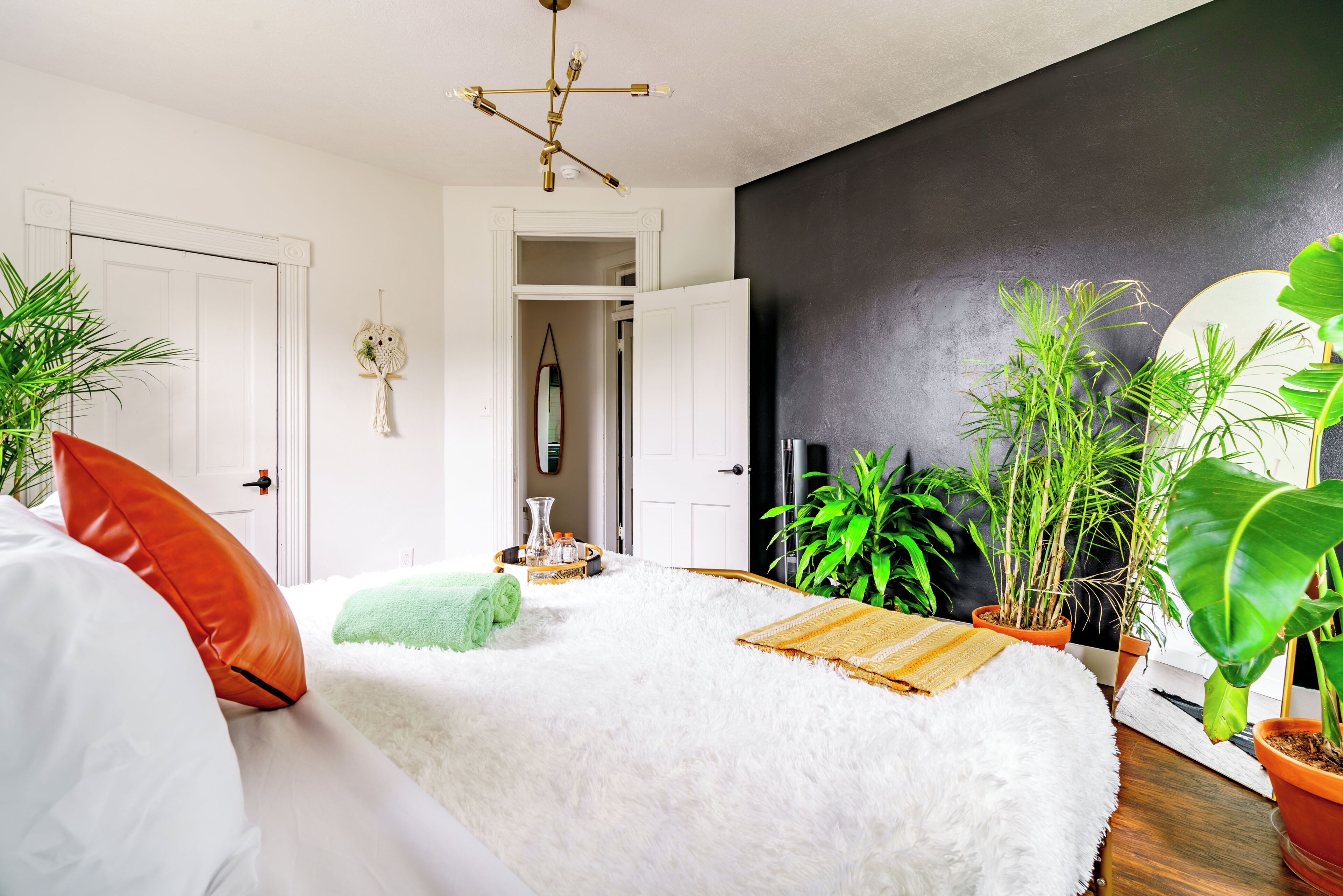 Jungle Thyme Upstairs | Egyptian cotton sheets, premium bedding, memory foam beds