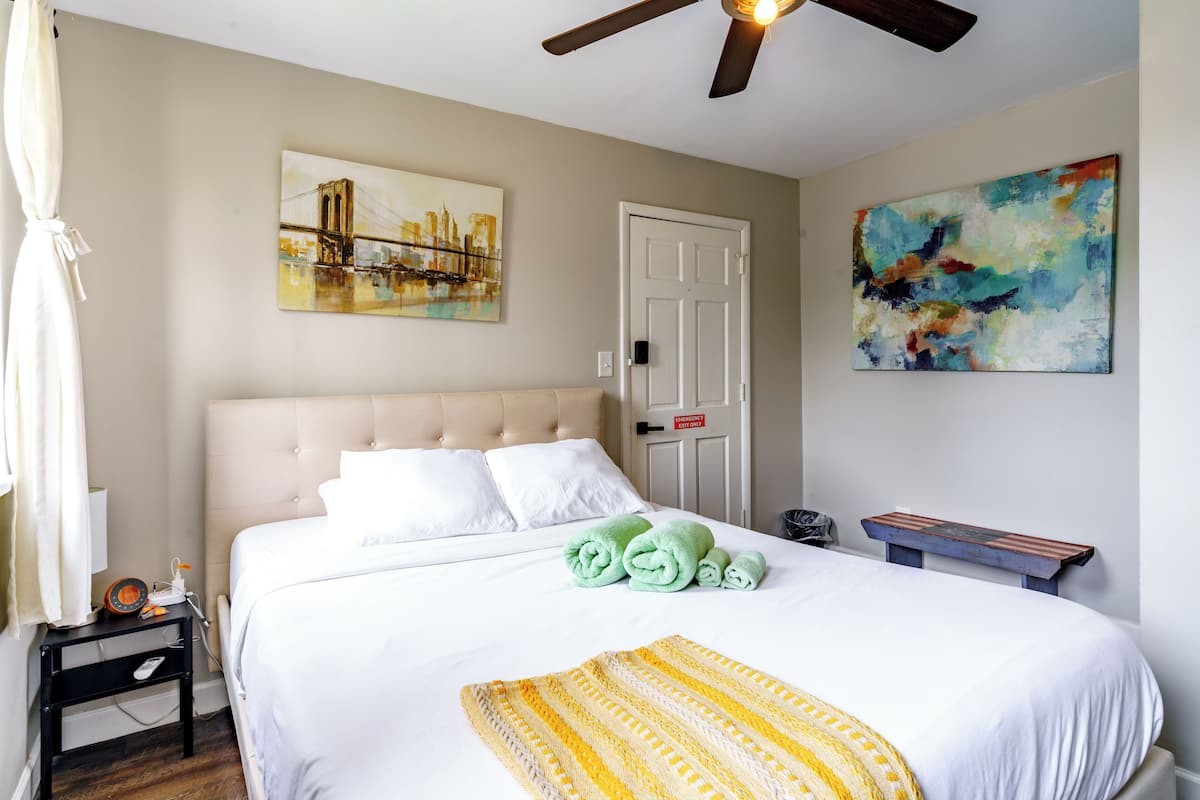 1 habitación, sábanas de algodón egipcio y ropa de cama de alta calidad