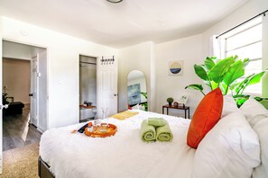 1 habitación, sábanas de algodón egipcio y ropa de cama de alta calidad 