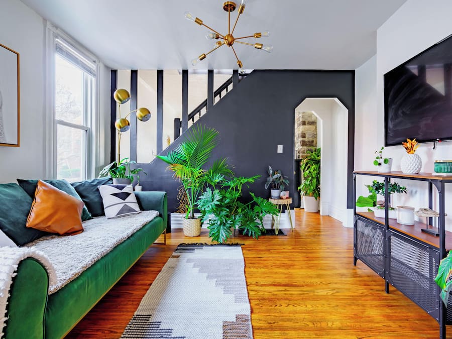 Casa exclusiva | Zona de estar | Una Smart TV, Netflix, Hulu, libros