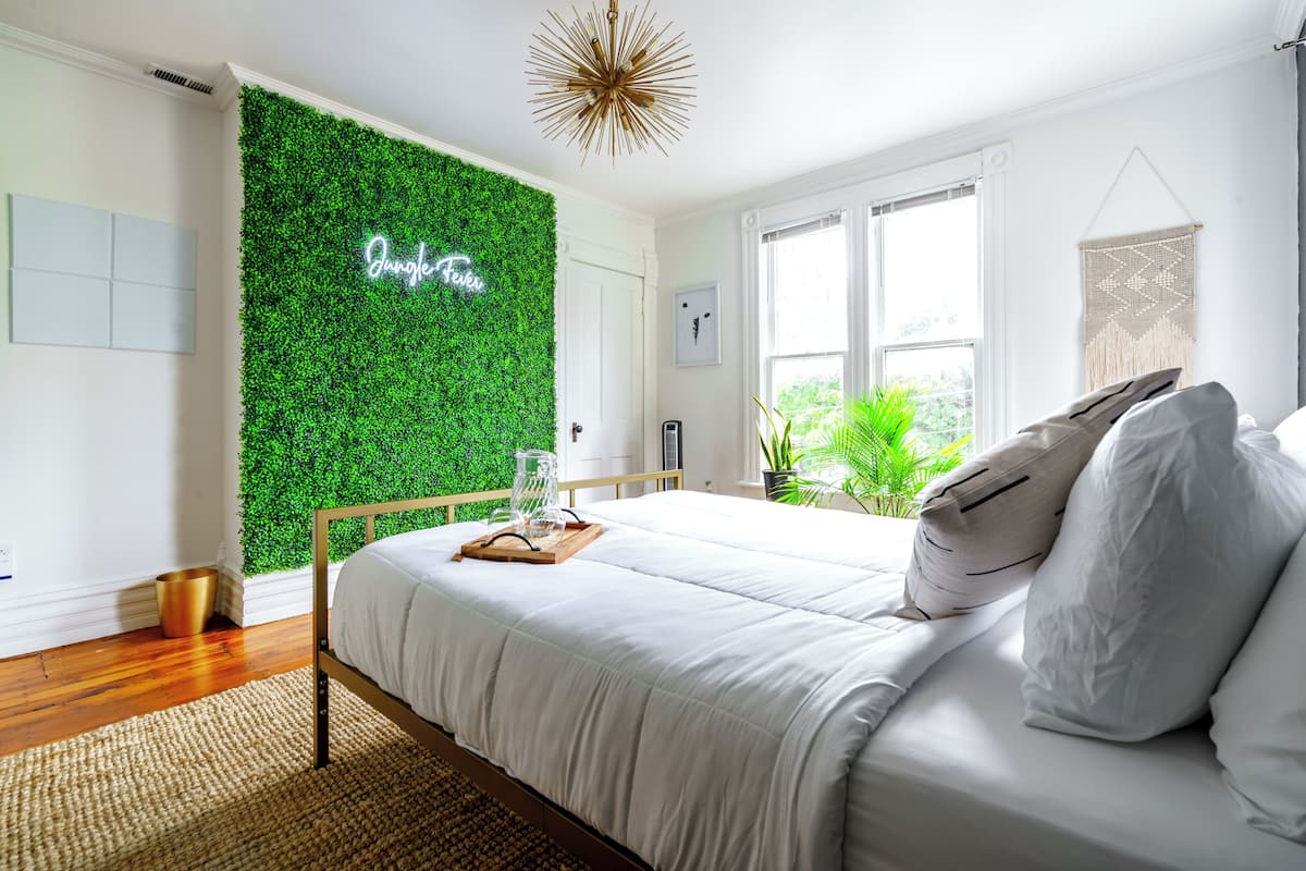 Egyptian cotton sheets, premium bedding, down duvets, memory-foam beds