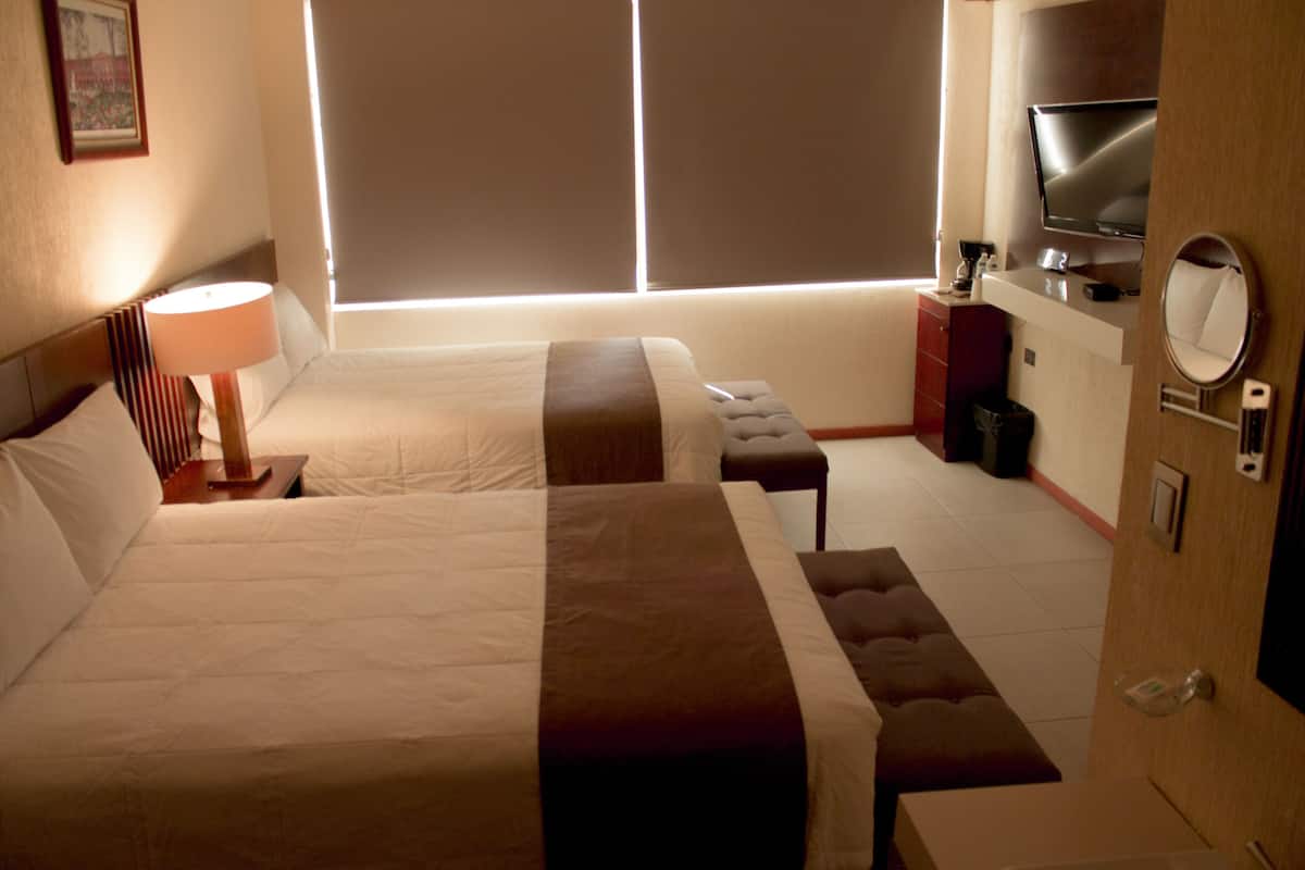 Family Double Room, 2 Double Beds | Premium bedding, down comforters, pillowtop beds, individually decorated