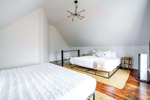 2 Schlafzimmer, Bettwäsche aus ägyptischer Baumwolle