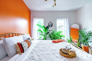 Casa design, 2 quartos, para não fumantes, banheiro privativo | 2 quartos, roupas de cama de algodão egípcio, roupas de cama premium