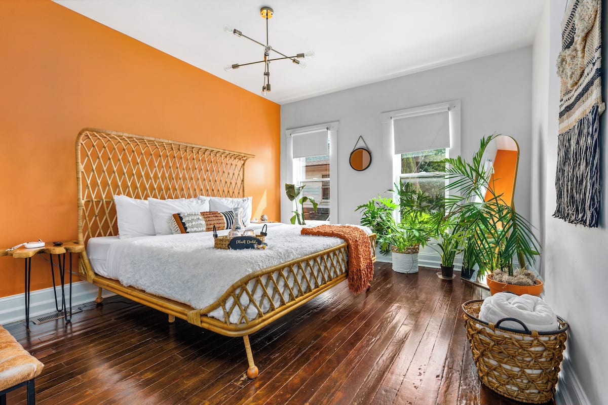 2 Schlafzimmer, Bettwäsche aus ägyptischer Baumwolle