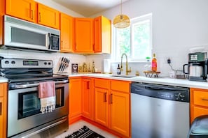 Maison Design, 2 chambres, non-fumeur, salle de bains privée | Cuisine privée