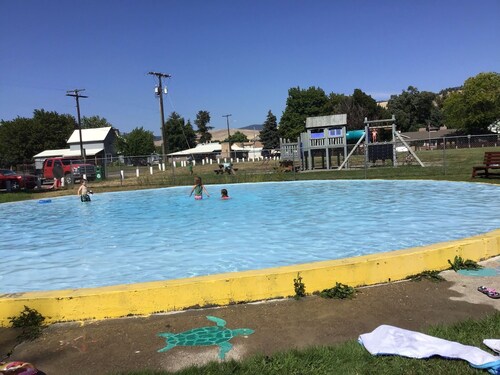 RV hookup in small Montana town next to city park Address: 202 Oak