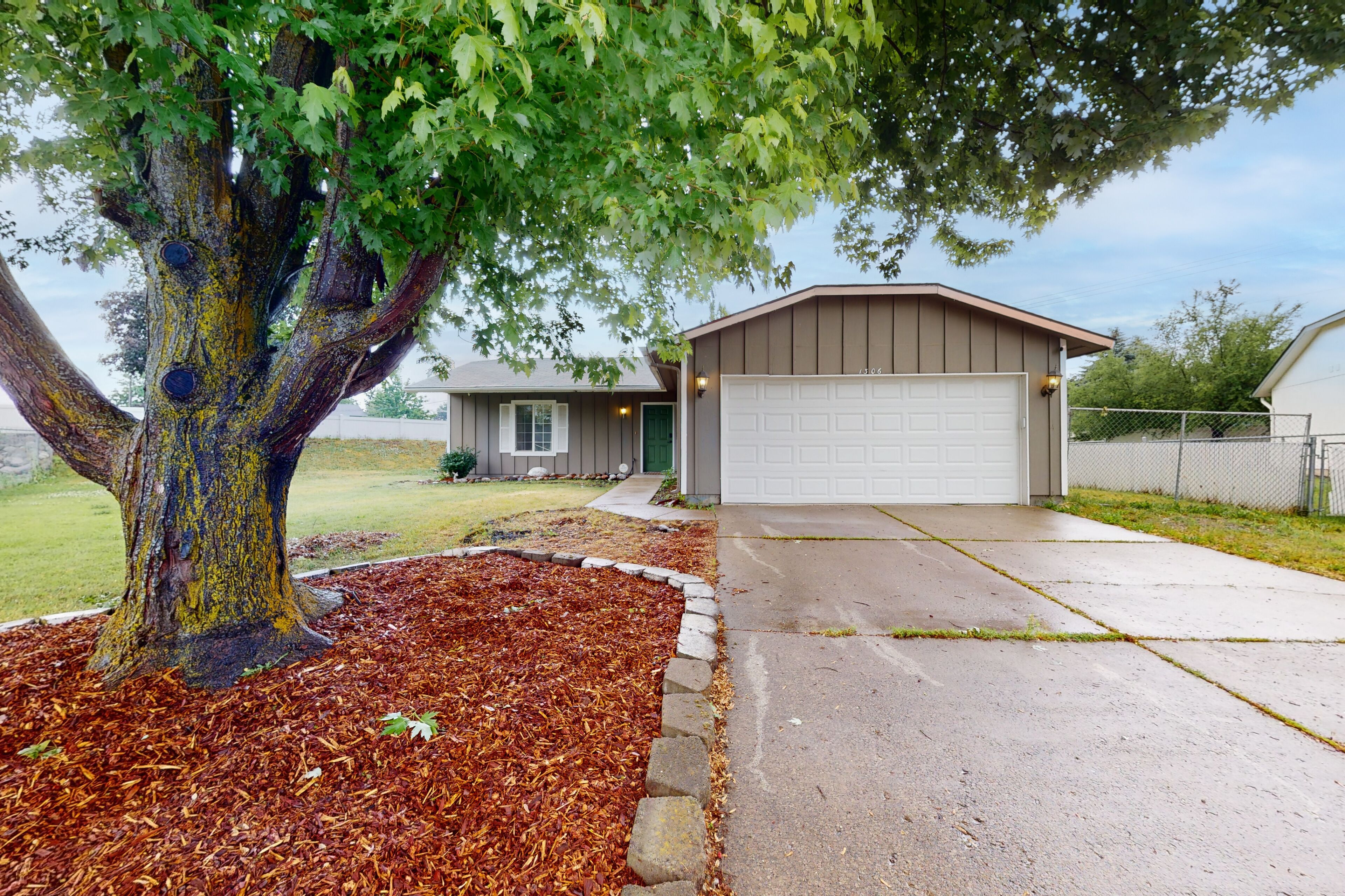 Inviting dog-friendly home with hot tub, grill, patio, central AC, & W/D