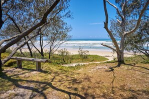 Beach nearby, beach towels