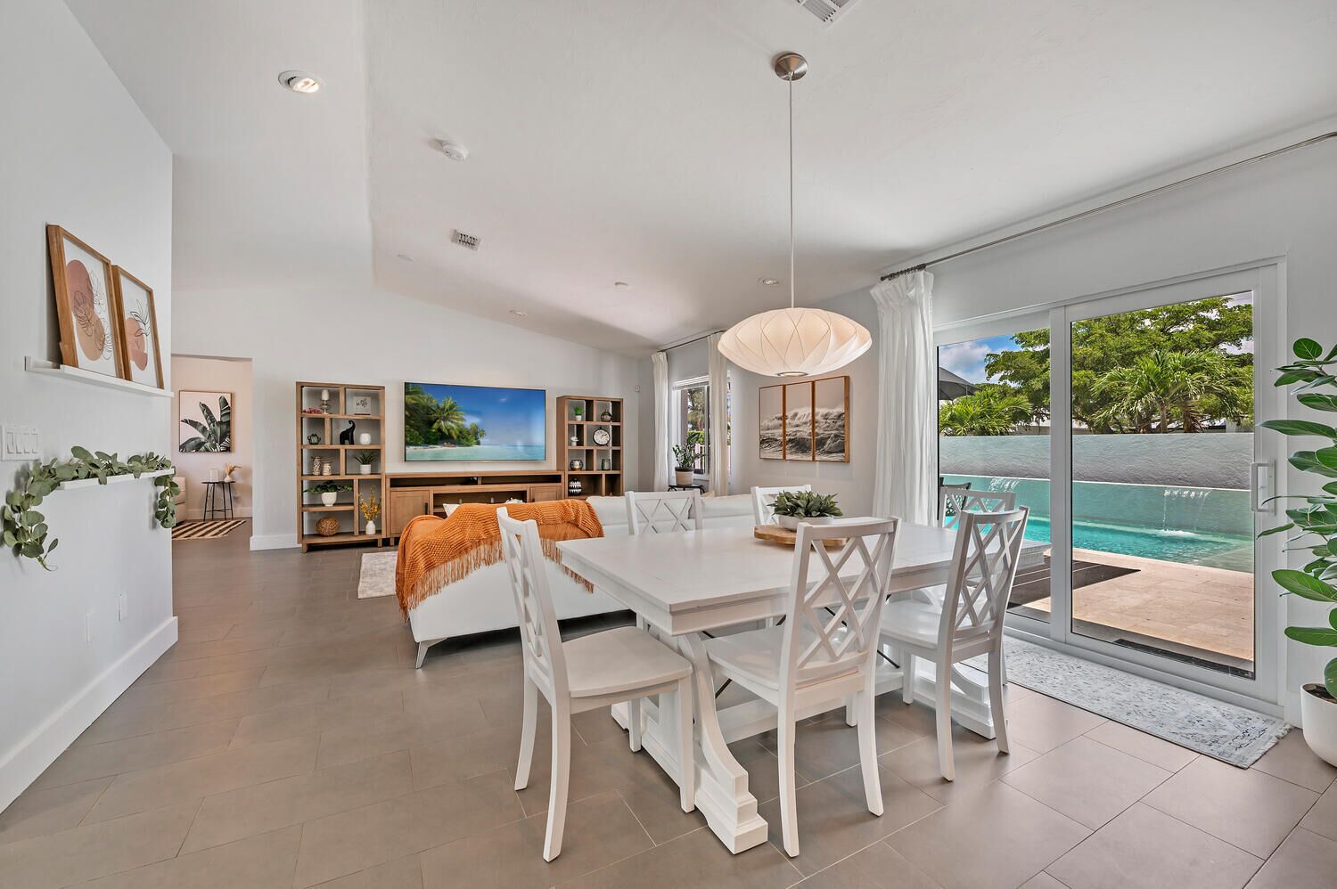 Beach home w/ heated pool! 1.7mi from beach! Bring the family, MIL attached!