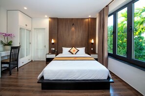 Superior Double Room, Garden View | Premium bedding, memory foam beds, minibar, desk - Citrus Village Villa (Da Nang)