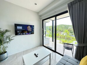 Villa Mountain View | Living area - Naiwok Hills (Ko Pha-ngan)
