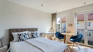 1 Schlafzimmer, kostenloses WLAN, Bettwäsche