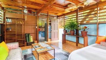 1 間睡房、熨斗/熨衫板、免費 Wi-Fi、床單