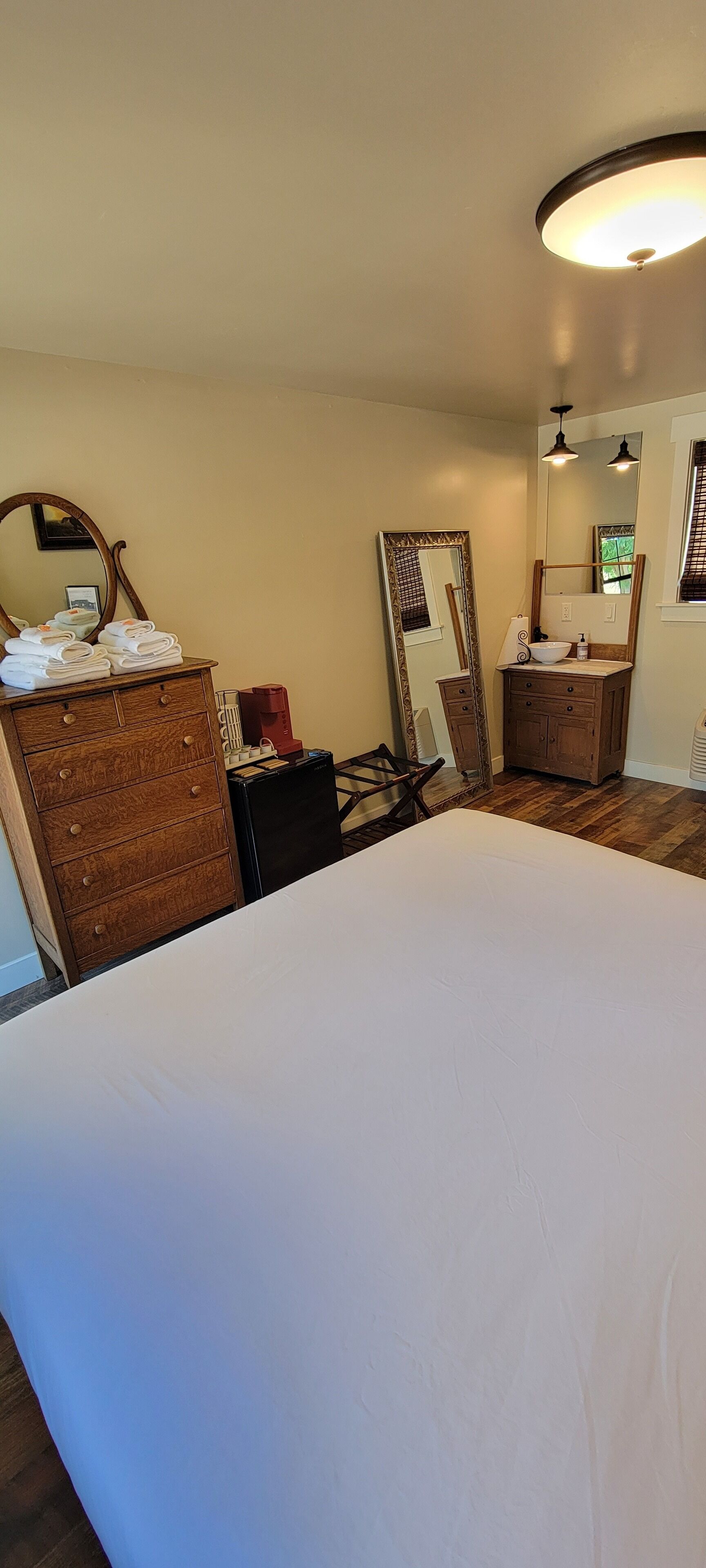 1 makuuhuone, ilmainen Wi-Fi, vuodevaatteet