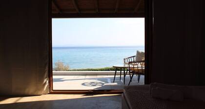 Villa Mare Azul – Luxuriöser Rückzugsort am Strand in Hanioti, Chalkidiki, Griechenland