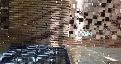 More than a hotel, a kitchenette included where you can cook,.