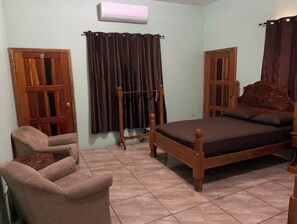 1 bedroom, iron/ironing board, bed sheets