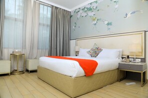 Deluxe Room | Premium bedding, free WiFi, bed sheets, wheelchair access - Eyomer Hotel (Addis Ababa)