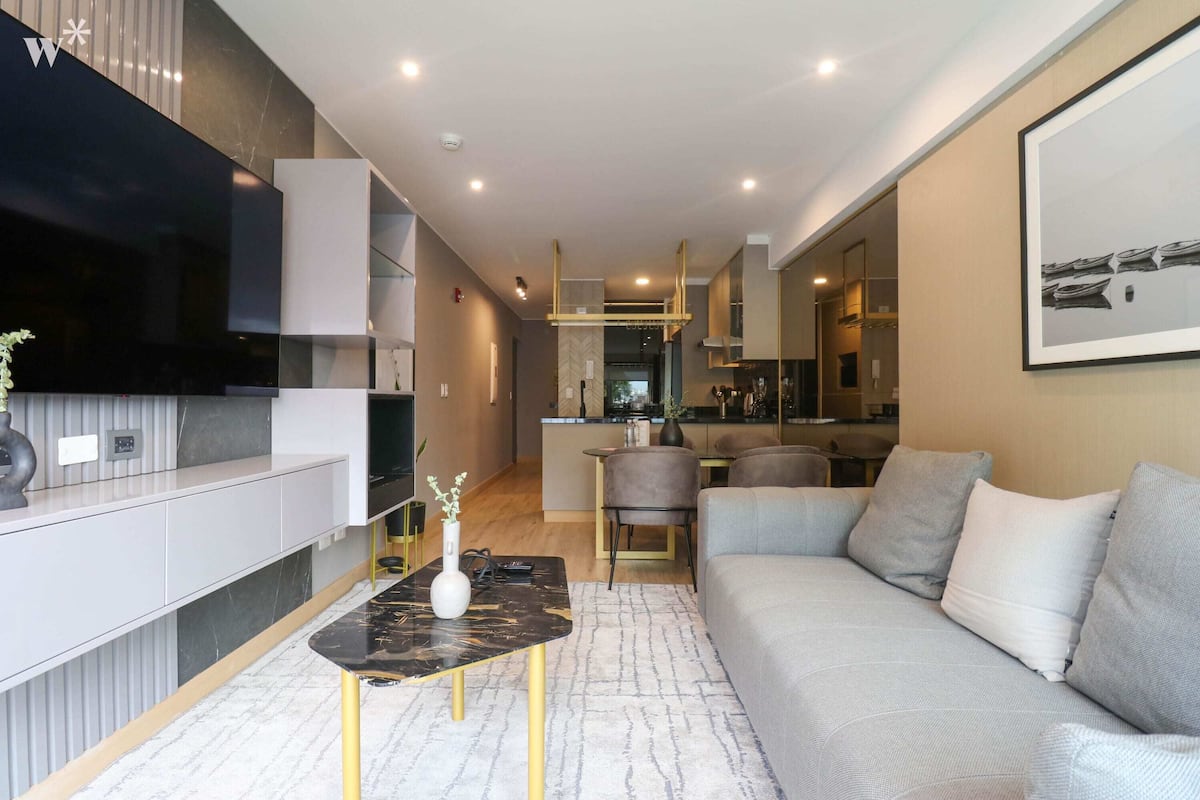 Apartamento, 3 habitaciones (401) | Zona de estar