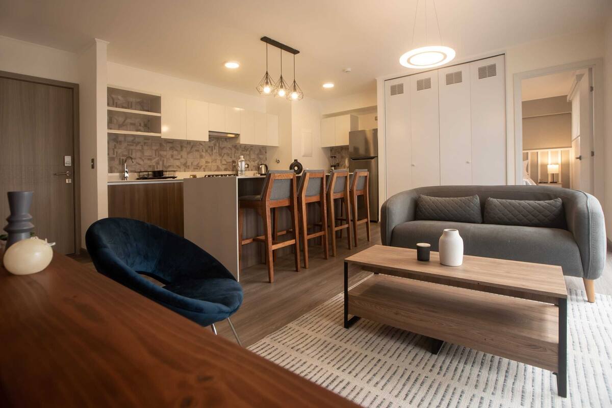 Leilighet, 2 soverom (806) | Oppholdsområde