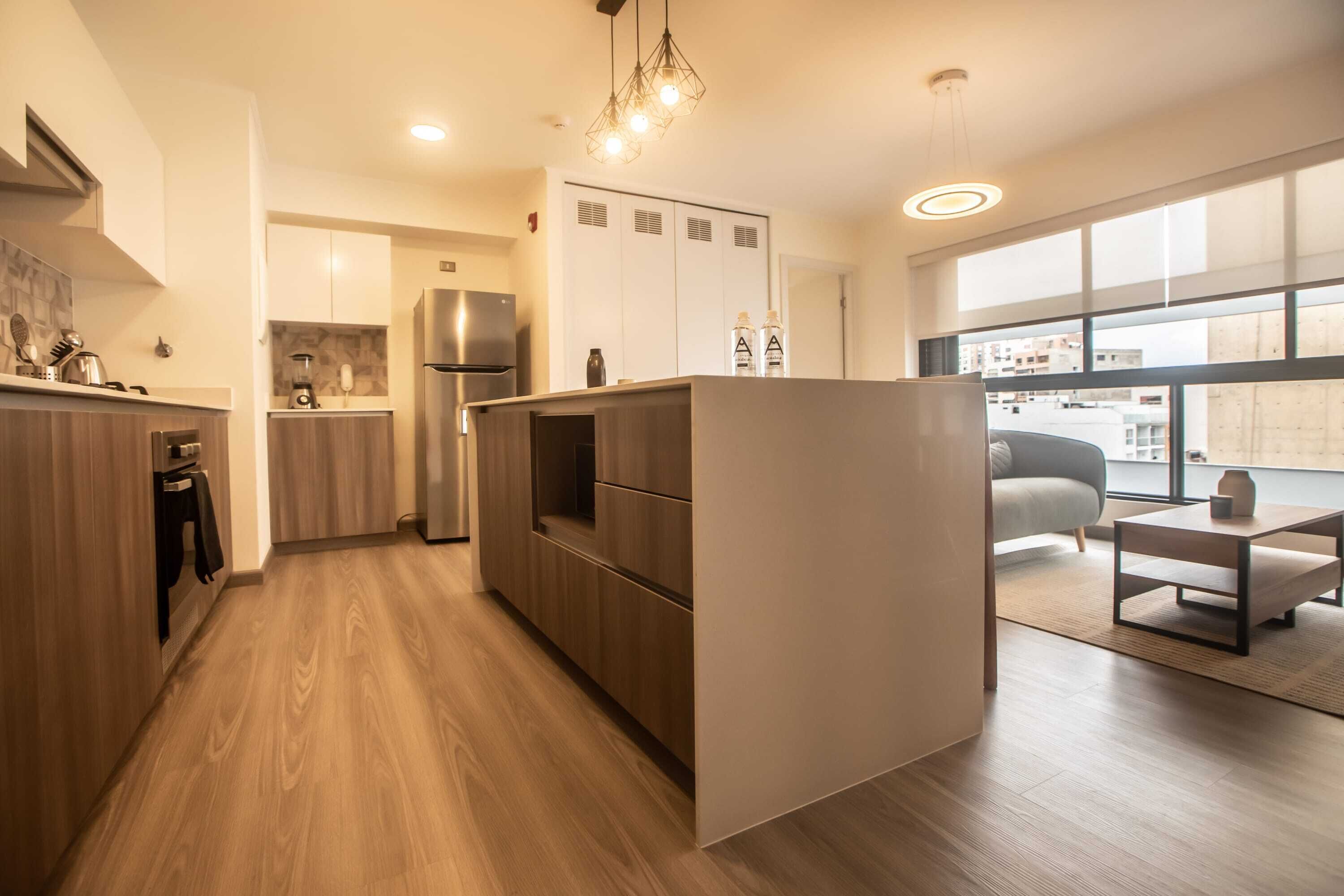 公寓, 2 间卧室 (806) | 私人厨房 | 冰箱、微波炉、烤箱、搅拌机