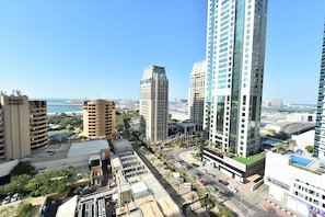 Studio – standard, 1 queensize-seng, balkong, sjøutsikt | Utsikt fra balkong