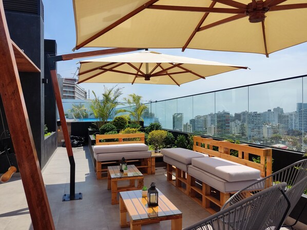 Terraza en la azotea