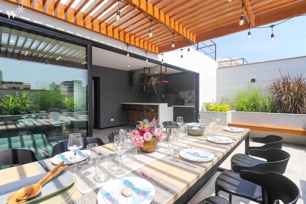 Terraza en la azotea