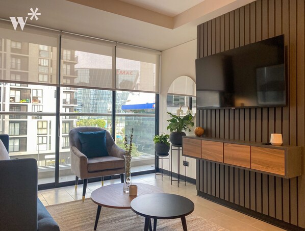 Appartement, 2 chambres (407) | Coin séjour