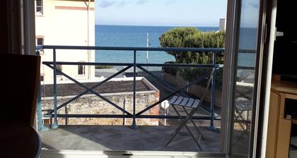 Vue mer à 50 m de la Plage, Appartement Tout Équipé
