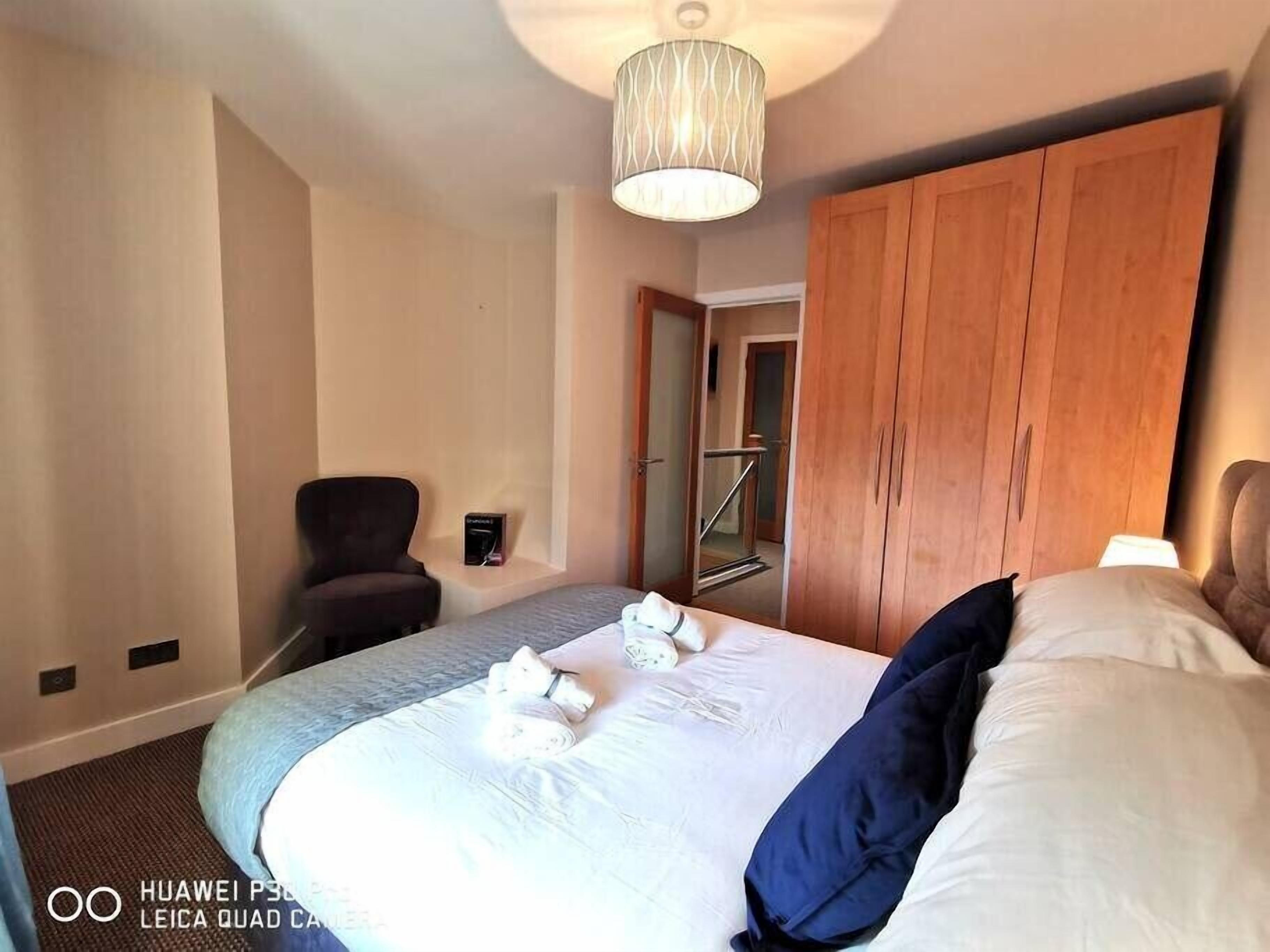 2 bedrooms, iron/ironing board, travel crib, WiFi