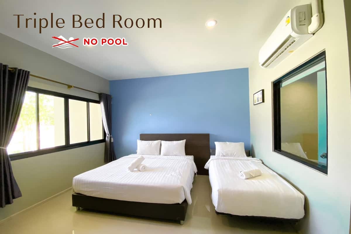 Quarto standard, várias camas, para não fumantes | Wi-Fi de cortesia