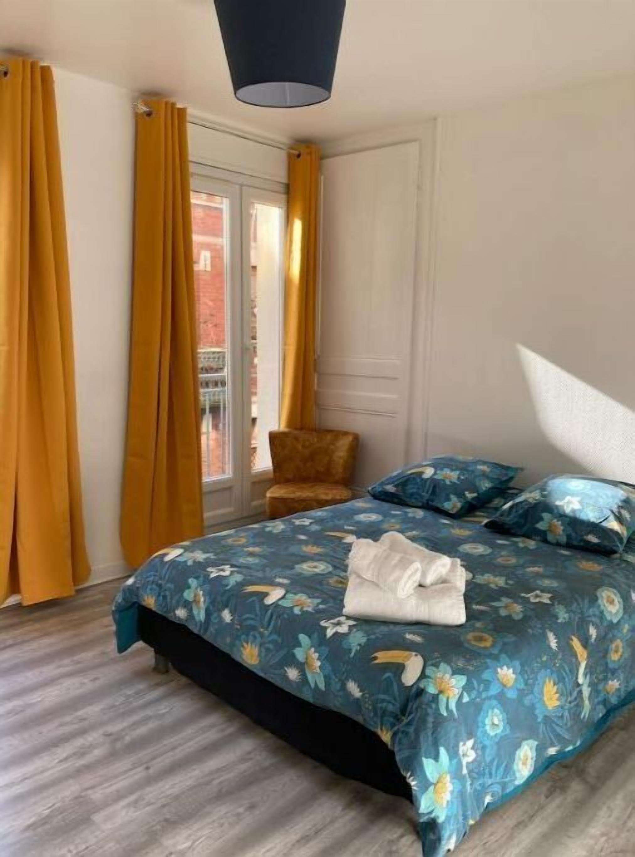 2 chambres, draps fournis