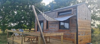 Charmante Tiny House Dans un Camping à la Ferme