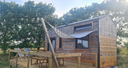 Charmante Tiny House Dans un Camping à la Ferme
