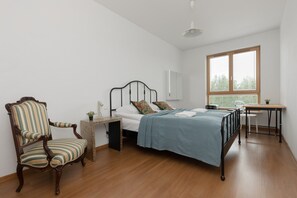 2 dormitorios y ropa de cama