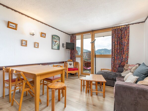 TV - Charming central 3-room apartment with balcony and WIFI (Avoriaz)