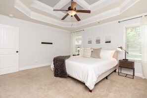 3 bedrooms, iron/ironing board, travel cot, free WiFi