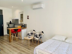 Free WiFi - Renovated Studio with Terrace Near Thermes, City Center, A/C & WIFI (Amélie-les-Bains-Palalda)