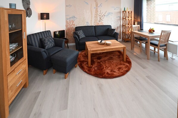 TV, stereo - Die Wohnung Erwartet Sie in Bester Lage mit Meerblick (Büsum)