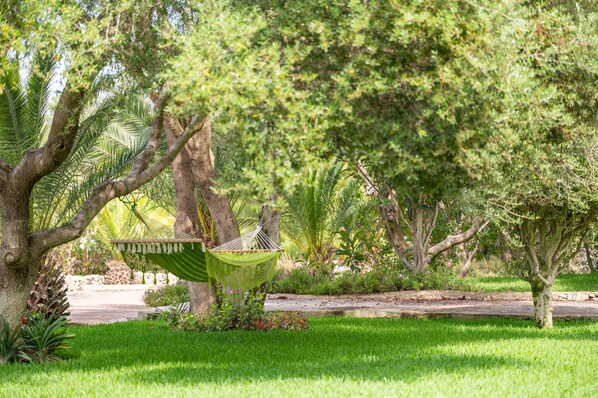 Overnatningsstedets område