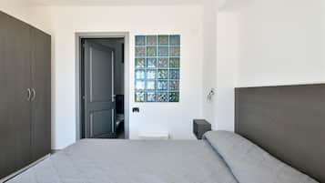 2 soveværelser, sengetøj