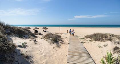 Holiday Apartment "Los Balcones E" with Sea View, Private Terrace & Wi-Fi