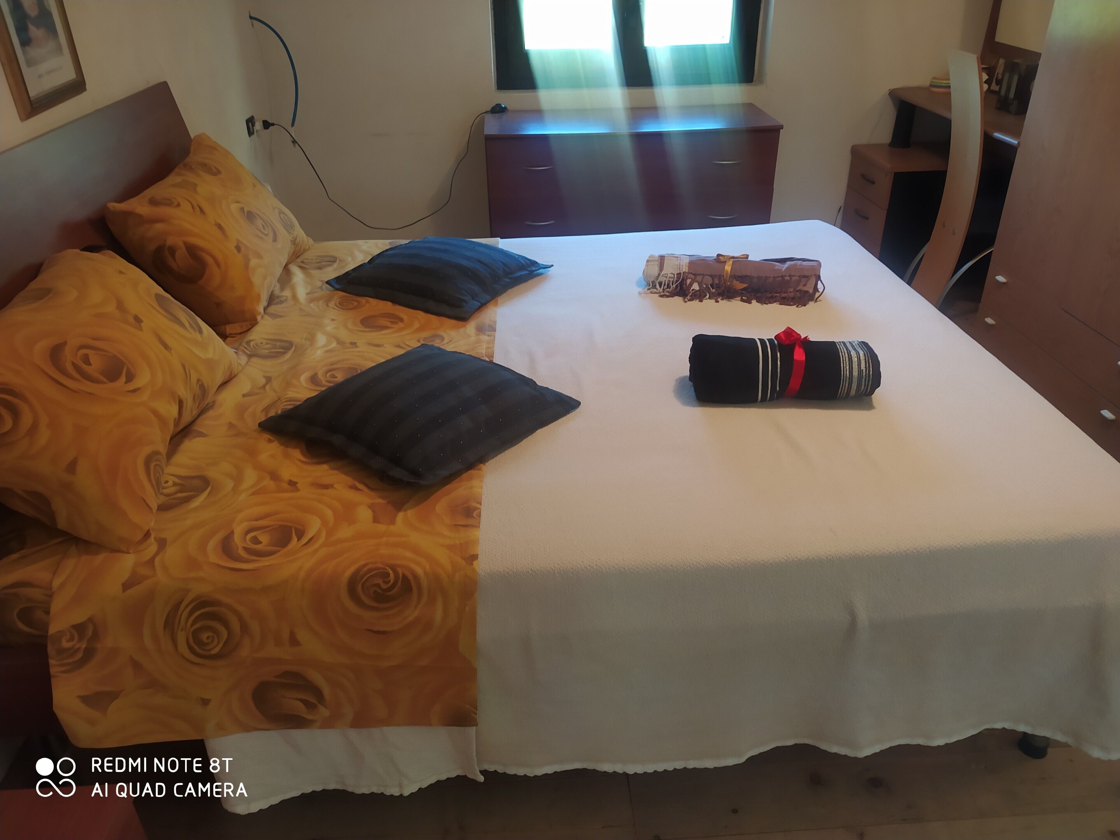 2 soveværelser, sengetøj