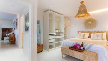 2 dormitorios, tabla de planchar con plancha, wifi gratis y ropa de cama